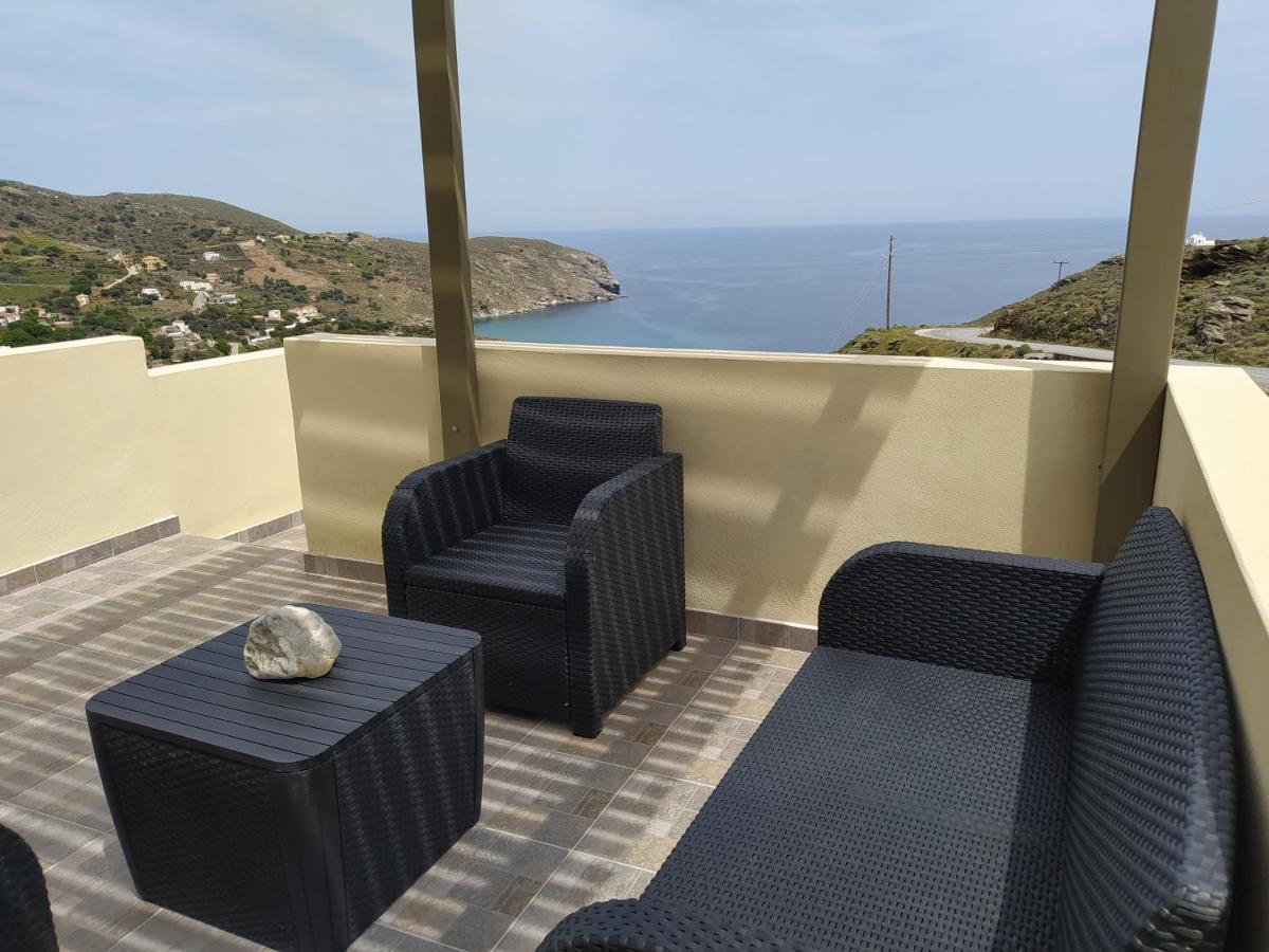 Πλατανακι 2 Seaview Apartment Ándros Dış mekan fotoğraf