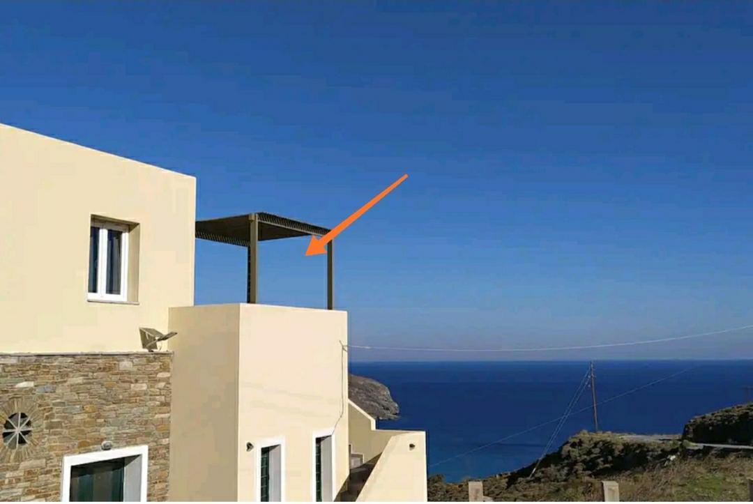 Πλατανακι 2 Seaview Apartment Ándros Dış mekan fotoğraf